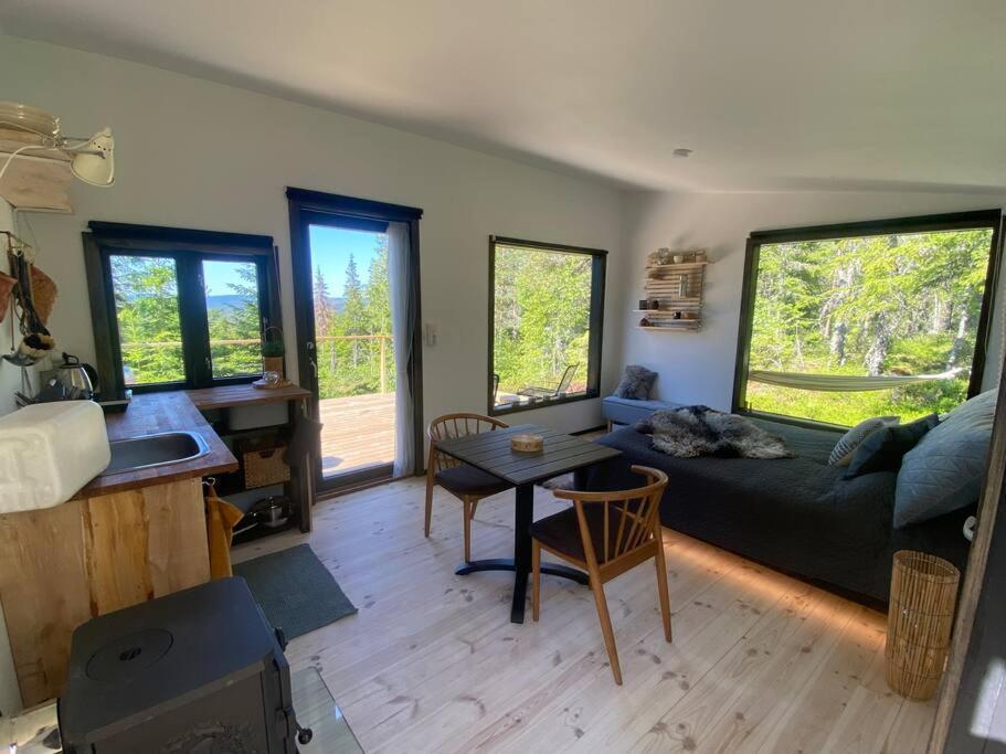 Forest Cabin With Stunning Mountain View & Sauna Турсбю Экстерьер фото