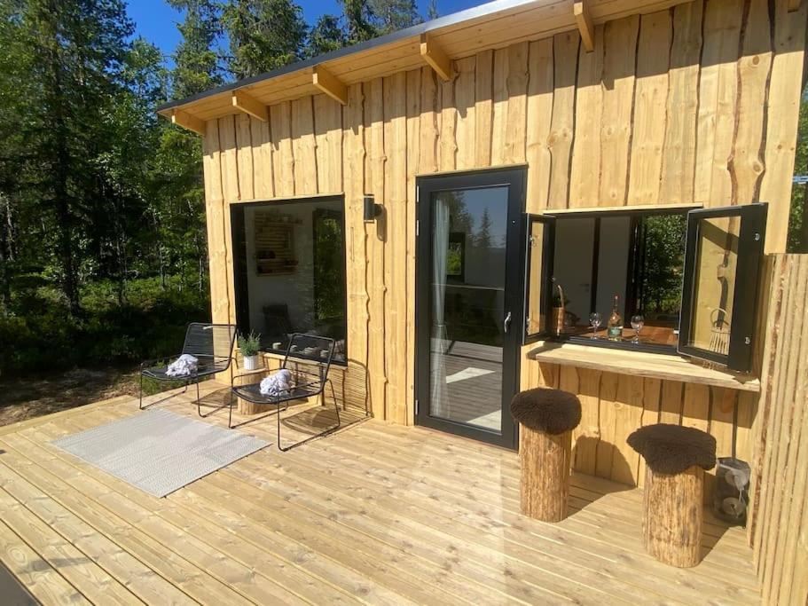 Forest Cabin With Stunning Mountain View & Sauna Турсбю Экстерьер фото