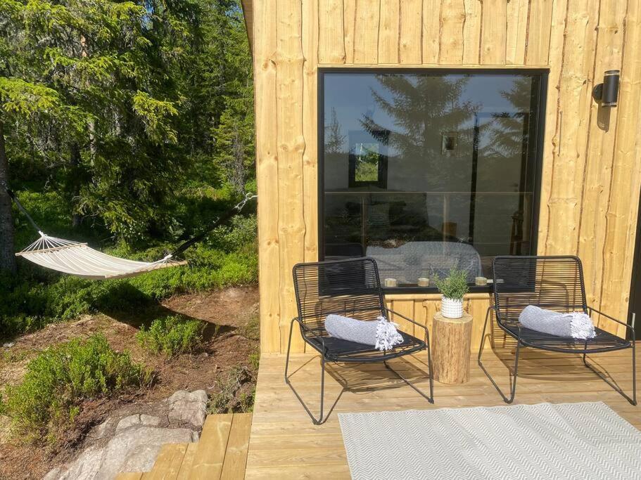 Forest Cabin With Stunning Mountain View & Sauna Турсбю Экстерьер фото