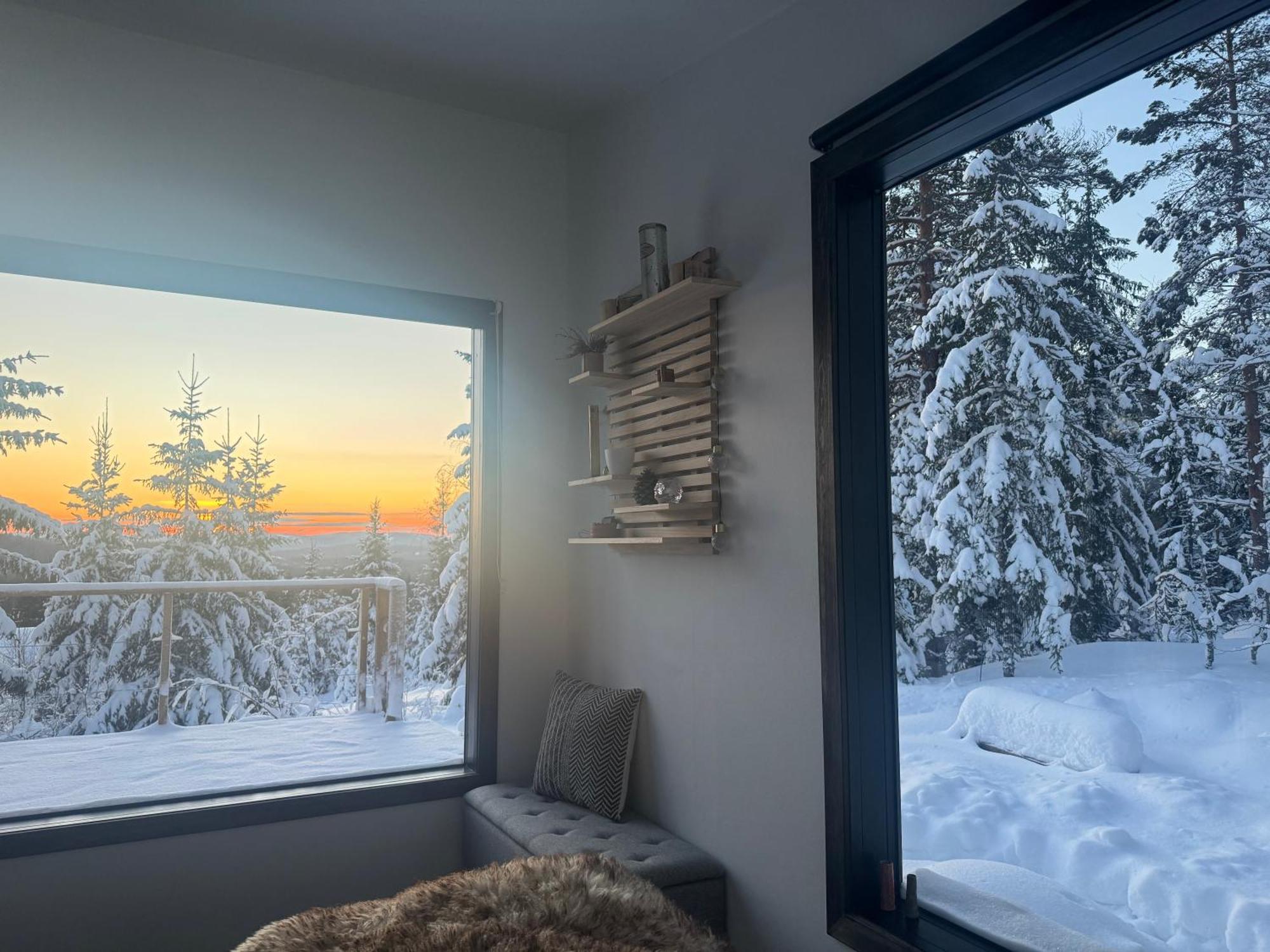 Forest Cabin With Stunning Mountain View & Sauna Турсбю Экстерьер фото