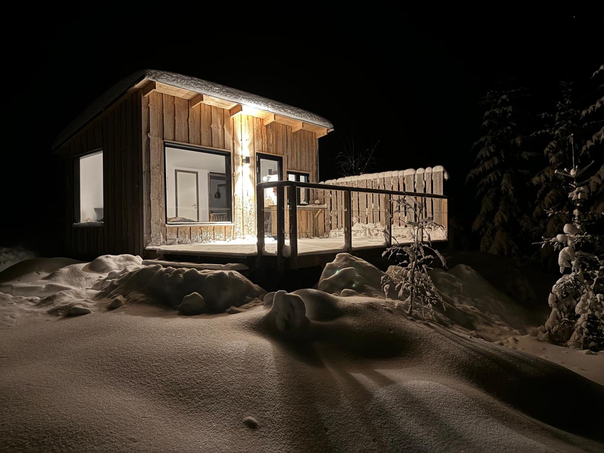 Forest Cabin With Stunning Mountain View & Sauna Турсбю Экстерьер фото